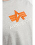 ALPHA INDUSTRIES Tricou cu aplicatie logo cauciucata - Pled.ro