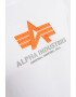 ALPHA INDUSTRIES Tricou cu aplicatie logo cauciucata - Pled.ro