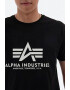 ALPHA INDUSTRIES Tricou de bumbac cu imprimeu logo - Pled.ro