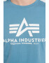 ALPHA INDUSTRIES Tricou de bumbac cu imprimeu logo - Pled.ro