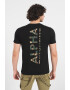 ALPHA INDUSTRIES Tricou de bumbac cu imprimeu logo - Pled.ro