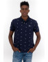 American Eagle Tricou polo de pique cu imprimeu tropical - Pled.ro