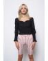 AMYLYNN Bluza crop cu decolteu sweetheart Ariana - Pled.ro