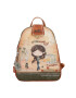 Anekke Rucsac Peace & Love Cu trei compartimente Multicolor - Pled.ro