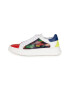 Anna Morellini Pantofi sport de piele cu model colorblock - Pled.ro