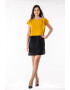 Antonia M Rochie mini cu aspect colorblock - Pled.ro