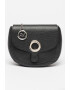 Antonia Moretti Geanta crossbody rotunjita de piele - Pled.ro