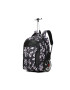 Aoking Rucsac-troler unisex cu imprimeu floral - Pled.ro