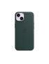 Apple Husa de protectie Leather Case with MagSafe pentru iPhone 14 Forest Green - Pled.ro