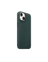 Apple Husa de protectie Leather Case with MagSafe pentru iPhone 14 Forest Green - Pled.ro