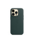 Apple Husa de protectie Leather Case with MagSafe pentru iPhone 14 Pro Forest Green - Pled.ro