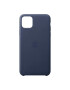 Apple Husa de protectie pentru iPhone 11 Pro Max Piele Midnight Blue - Pled.ro