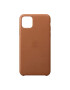 Apple Husa de protectie pentru iPhone 11 Pro Max Piele Saddle Brown - Pled.ro