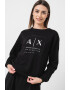 ARMANI EXCHANGE Bluza de trening cu decolteu la baza gatului si logo - Pled.ro