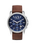 ARMANI EXCHANGE Ceas cronograf cu o curea de piele - Pled.ro