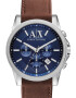 ARMANI EXCHANGE Ceas cronograf cu o curea de piele - Pled.ro