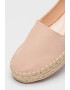 ARMANI EXCHANGE Espadrile flatform de panza cu logo - Pled.ro