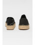 ARMANI EXCHANGE Espadrile flatform de panza cu logo - Pled.ro