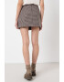 ARMANI EXCHANGE Fusta din amestec de lana cu model houndstooth - Pled.ro