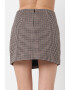 ARMANI EXCHANGE Fusta din amestec de lana cu model houndstooth - Pled.ro