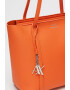 ARMANI EXCHANGE Geanta shopper din piele ecologica cu accesoriu logo - Pled.ro