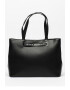 ARMANI EXCHANGE Geanta shopper din piele ecologica cu aplicatie logo - Pled.ro