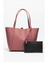 ARMANI EXCHANGE Geanta shopper reversibila din piele ecologica - Pled.ro