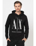 ARMANI EXCHANGE Hanorac de bumbac cu logo brodat - Pled.ro