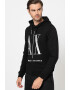 ARMANI EXCHANGE Hanorac de bumbac cu logo brodat - Pled.ro