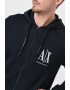 ARMANI EXCHANGE Hanorac din amestec de bumbac cu logo brodat - Pled.ro