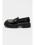 ARMANI EXCHANGE Pantofi loafer de piele lacuita - Pled.ro