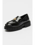 ARMANI EXCHANGE Pantofi loafer de piele lacuita - Pled.ro