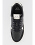 ARMANI EXCHANGE Pantofi sport cu insertii din piele intoarsa sintetica - Pled.ro