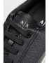 ARMANI EXCHANGE Pantofi sport de piele ecologica cu insertii de plasa - Pled.ro