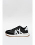 ARMANI EXCHANGE Pantofi sport de piele intoarsa si piele - Pled.ro