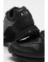 ARMANI EXCHANGE Pantofi sport de piele saffiano ecologica - Pled.ro