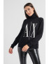 ARMANI EXCHANGE Pulover cu guler inalt si logo - Pled.ro