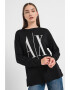 ARMANI EXCHANGE Pulover lejer de lana cu monograma - Pled.ro