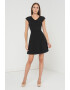 ARMANI EXCHANGE Rochie evazata cu decolteu in V - Pled.ro