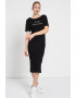 ARMANI EXCHANGE Rochie midi cu aplicatii cu strasuri - Pled.ro