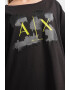 ARMANI EXCHANGE Rochie-tricou lejera cu logo - Pled.ro