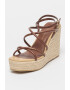 ARMANI EXCHANGE Sandale-espadrile cu talpa wedge - Pled.ro