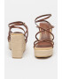 ARMANI EXCHANGE Sandale-espadrile cu talpa wedge - Pled.ro