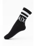 ARMANI EXCHANGE Set de sosete lungi cu logo - 2 perechi - Pled.ro