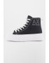 ARMANI EXCHANGE Tenisi mid-high flatform - Pled.ro