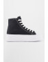 ARMANI EXCHANGE Tenisi mid-high flatform - Pled.ro