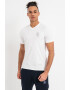 ARMANI EXCHANGE Tricou cu decolteu in V si imprimeu logo discret - Pled.ro