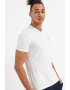 ARMANI EXCHANGE Tricou cu decolteu in V si imprimeu logo discret - Pled.ro