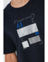 ARMANI EXCHANGE Tricou cu decolteu la baza gatului si logo - Pled.ro