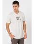 ARMANI EXCHANGE Tricou de bumbac cu decolteu in V - Pled.ro